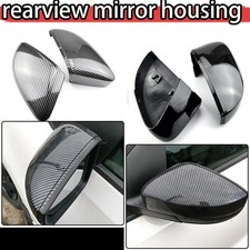 Mirror Cover Caps Polo 6R 6C Side Wing Pair Carbon Effect