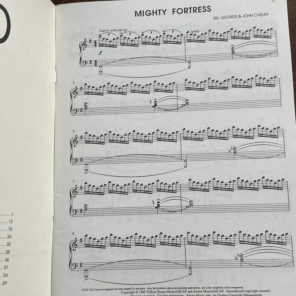 Dino Kartsonakis A Piano Portrait Songbook Piano arrangements 1987 Benson Music - Image 4 of 4