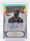 AARON NESMITH 2024-25 TOPPS FINEST REFRACTOR AUTO #FA-AN BASKETBALL PACERS Q5686