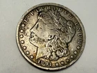 1891-CC Carson City Morgan silver dollar. Fine, rev olive branch scraped. #num2
