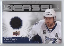 2010-11 Upper Deck UD Game Jersey Series 1 Mattias Ohlund #GJ-MO 0c3