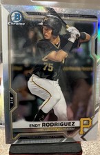 2021 Bowman Draft - Chrome Endy Rodriguez Refractor (RC) + PO-YU Chen & Nick G