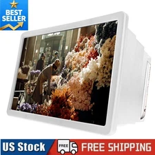 Mobile Phone Screen F2 Magnifier Portable Stretchable HD Amplifier TV Video US