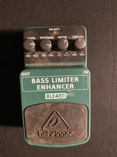 Behringer BLE100 Bass Limiter and Enhancer Pedal, Used, Great Condition.