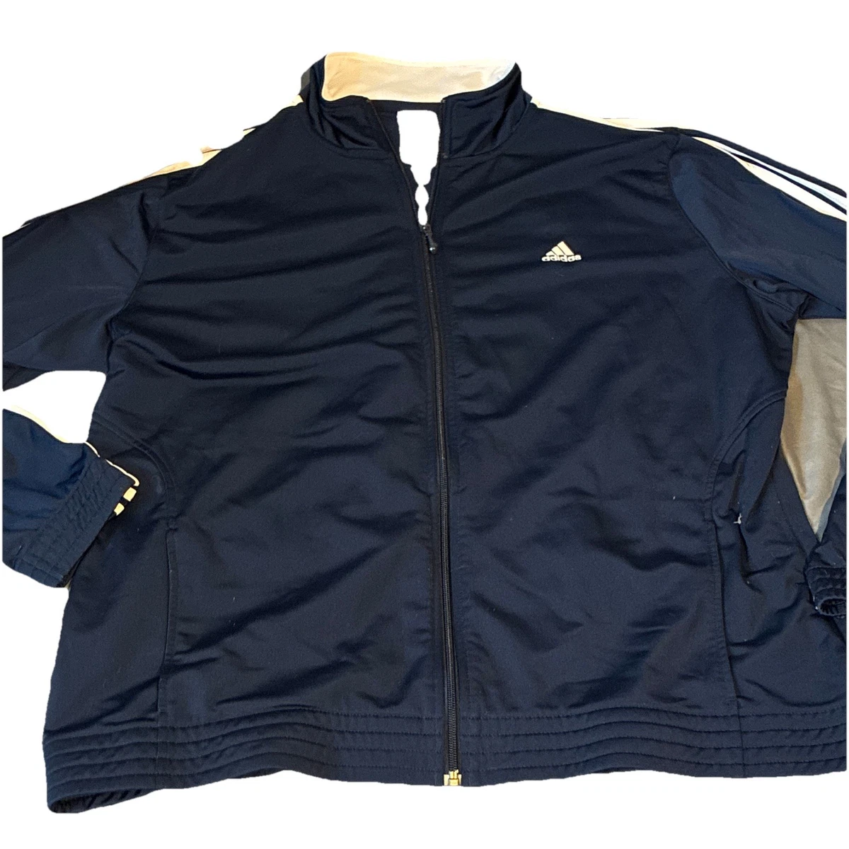 adidas Track Jacket Blue Men's Activewear for Sale | Shop Men's