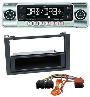 Dietz Bluetooth MP3 DAB USB Autoradio für Saab 9.3 (ab 2006)