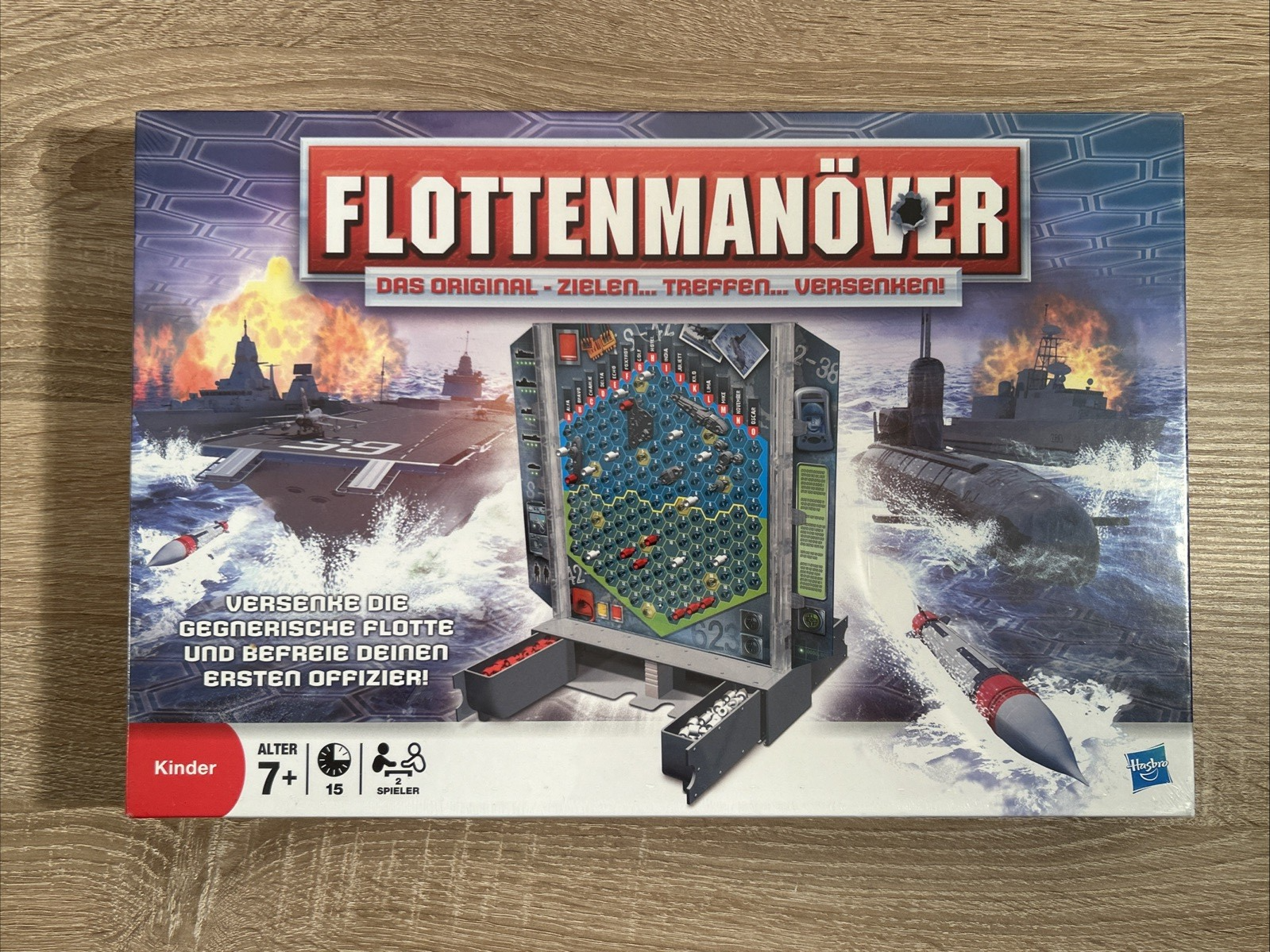 Flottenmanöver 2008 Hasbro komplett vollständig Gesellschaftsspiel Taktik Spaß - Bild 2