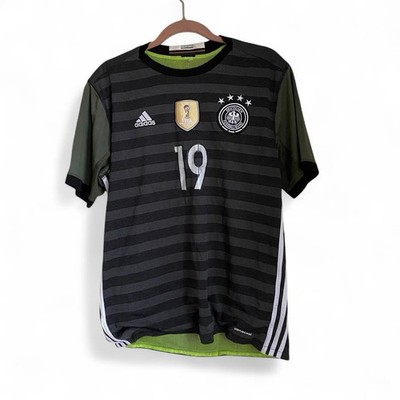 Maillot Allemagne 2014 Signé Mario Götze – Original Adidas, Taille L, Coupe Du Monde FIFA (neuf, Défauts Mineurs)