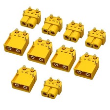Amass XT60 XT60PW Male Female Plug Connector Adapter for RC Battery 5Pairs