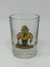 Purdue Boilermakers Vintage Perdue Pete Shot Glass