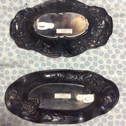 Antique Trays ● Lot of 6 ● Ornate ● All Metal - Picture 8 of 11