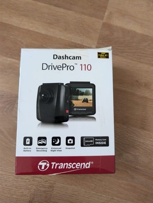 Dashcam Transcend - DrivePro 110-32GB SD Card Included (Suction Cup Mount)