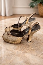 Vintage Prada Slingback Platform Heels – EU 39