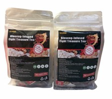 2X Kidney Ginseng-Infused Tea Eight Treasure Tea with Wolfberry  Mulberry 11/26