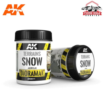 AK Interactive Terrains Snow Texture 250ml
