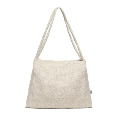 Jollein Wickeltasche Handtasche Shopper 34x43 cm Boucle Naturel TOP