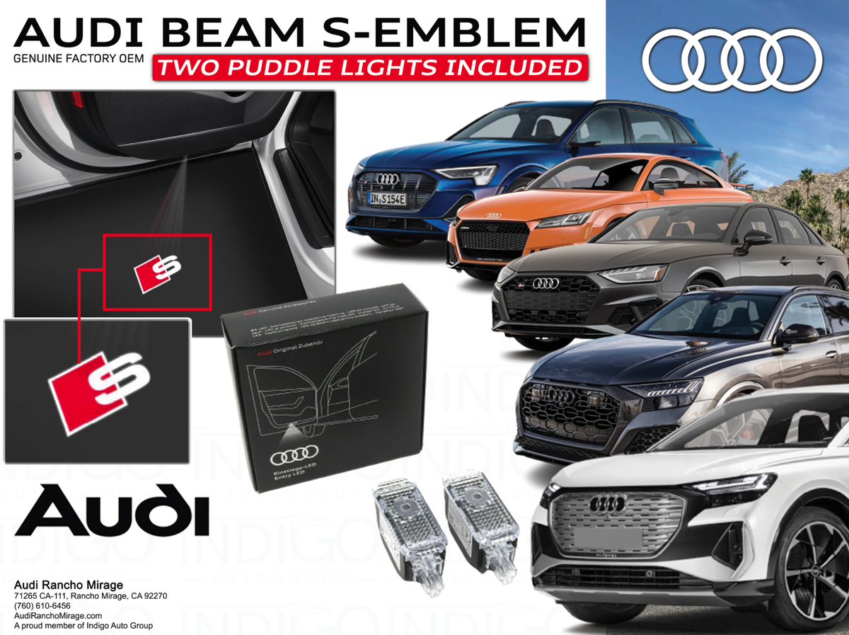 Audi エントリーLED 4G0 052 133 J Amazon.com: Audi 4G0052133J Entry Lights LED Projector S