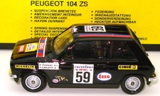 SOLIDO VINTAGE NO. 81 1/43 PEUGEOT 104 ZS RALLY -  MINT BOXED