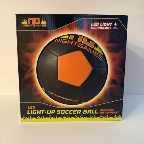 Soccer ball #5 Night games Light Up Soccerball Fútbol Football Impact Activated