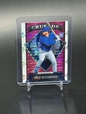 2023 Panini Chronicles #19 Greg Detchmann Crusade Pink Pulsar RC Chicago Cubs