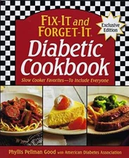 Fix-It and Forget-It Diabetic Cookbook Exclusive Edition - Hardcover - VERY GOOD
