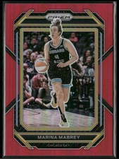 2023 Panini Prizm WNBA - Marina Mabrey #124 Red Prizm 112/199