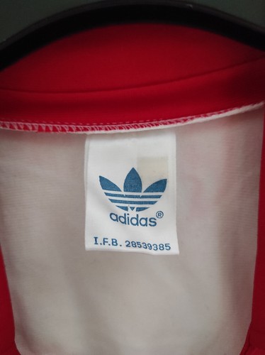 SPECIAL 80´s camiseta shirt trikot maillot maglia adidas red white M - Picture 5 of 7