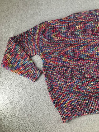 Maglione Vintage Uomo XL Rosa Pescatore Remi Funky Art Retrò Pesante Tobruk - Foto 13 di 18