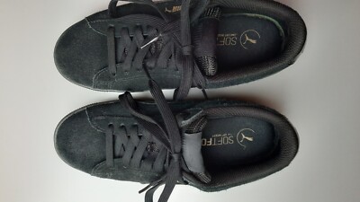 Puma Damen Schuhe Sneaker Softfoam Gomfort Sportschuhe Wildleder schwarz Gr.37