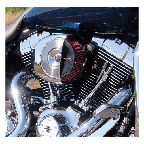 FILTRO ARIA HARLEY DAVIDSON SOFTAIL DYNA TOURING S&S SUPER STOCK POTENTE PER HD - Foto 4 di 5