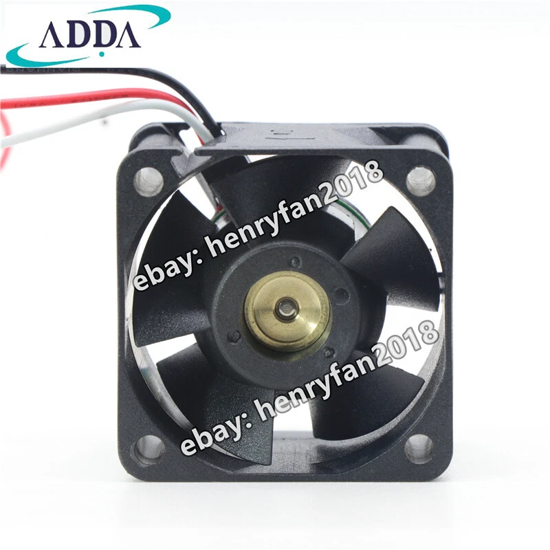 ADDA Fan AD0412UB-B53GP Axial Fan DC 12V  0.50A 40*40*28MM 3-wire Cooling Fan - Image 2 of 4