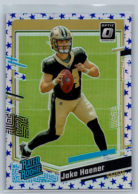 2023 Panini Donruss Optic Jake Haener Stars Prizm #277 Rated Rookie