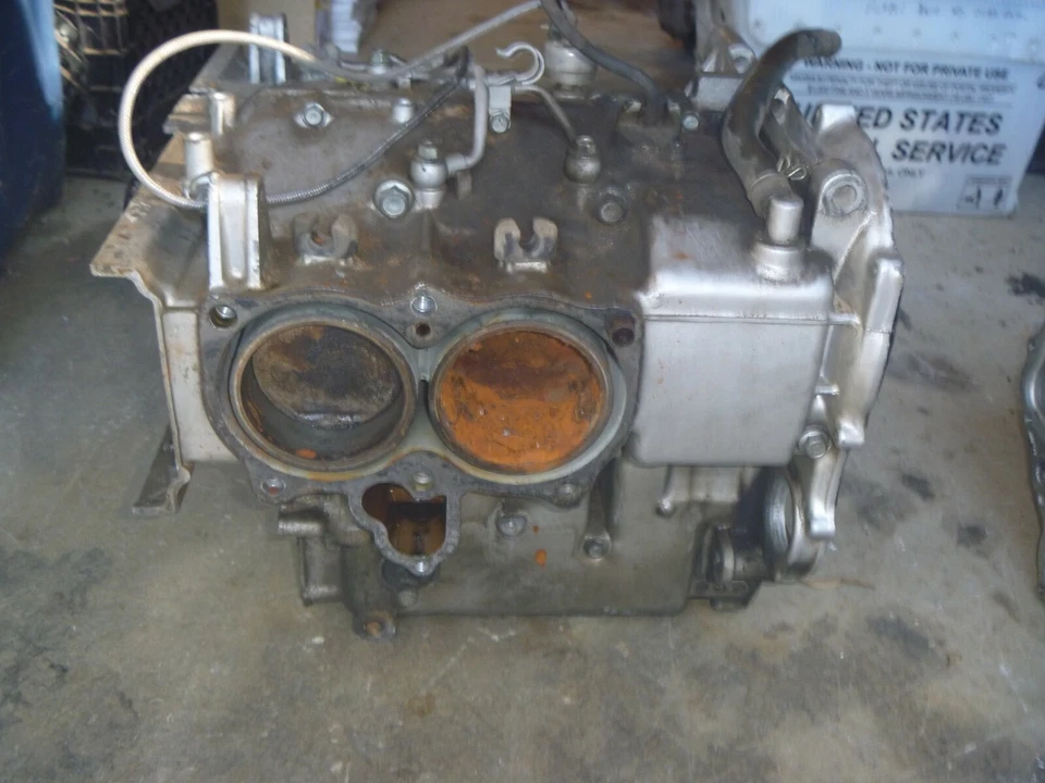 Motor de extremo inferior OEM 84-87 Honda GL1200 SEi Goldwing Aspencade con manivela Tranny Foto 4 de 4