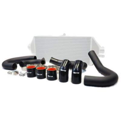 ETS Stock turbo HKS BOV BRZ Cold Side SS Piping Blk For WRX 2015+