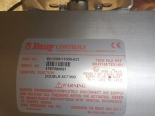 Bray Controls 92-1270-11300-532 10" Pneumatic Actuator W/ Butterfly Valve