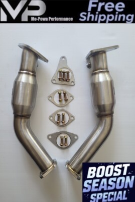 Mo-Powa-Ldp Performance Exhaust Pipe for VR30, For Infiniti Q50 Q60 3.0L 2016+ 