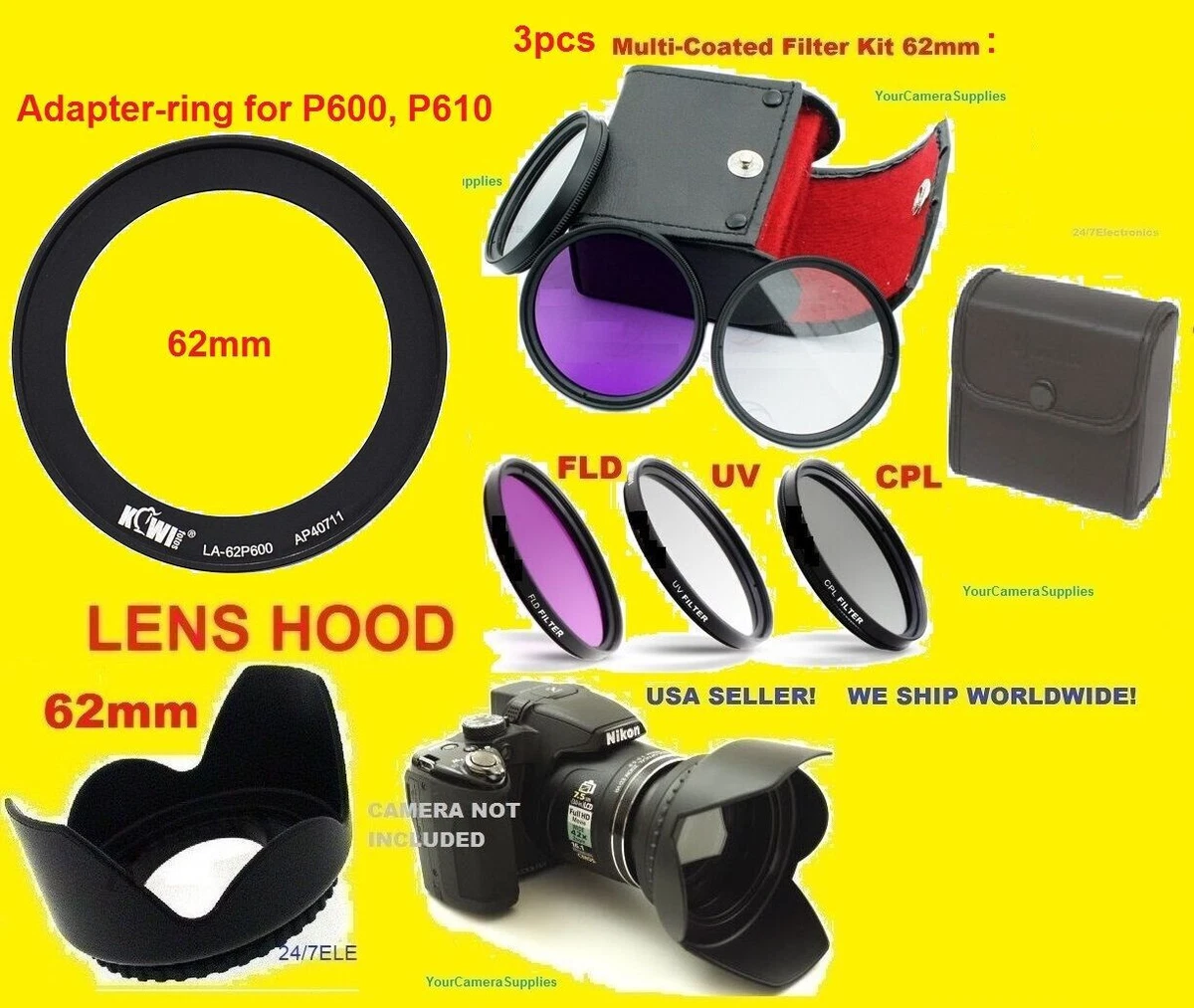 Camera Lens Adapter for Nikon S Lens for sale | eBay
