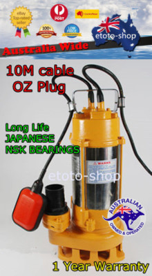 Industrial Grade Submersible Grey Water Sewerage Drainage Pump