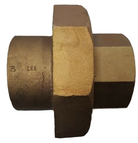 NEW! USA MADE 3" x 3" Copper Sweat Union Fitting