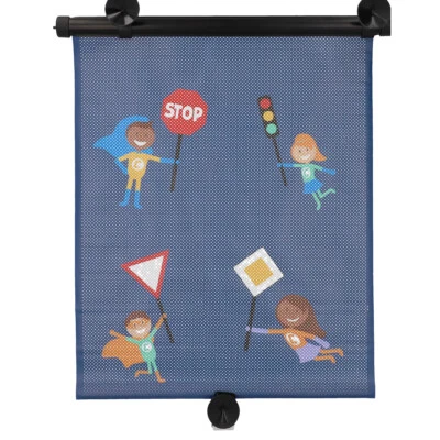 2x Sonnenschutzrollo sonnenblende Autofenster Kinder cartrend KIDS
