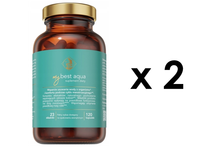 (Einheit/0,31€) 2 X Mybestpharm Mybestaqua 2 X 120 Kapseln D/S