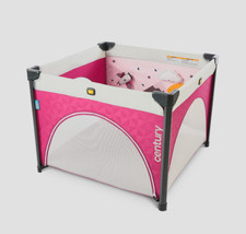 Century Play On 2-in-1 Playard Activity Center Playpen Includes Soft Toys NEW