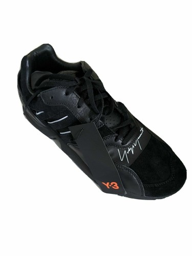 BLACK ZX RUN TRAINERS SHOES. UK 