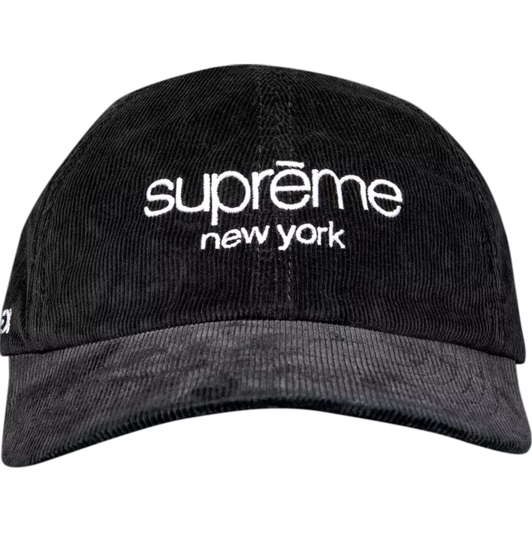 帽子Supreme GORE-TEX Corduroy 6-Panel ブラック