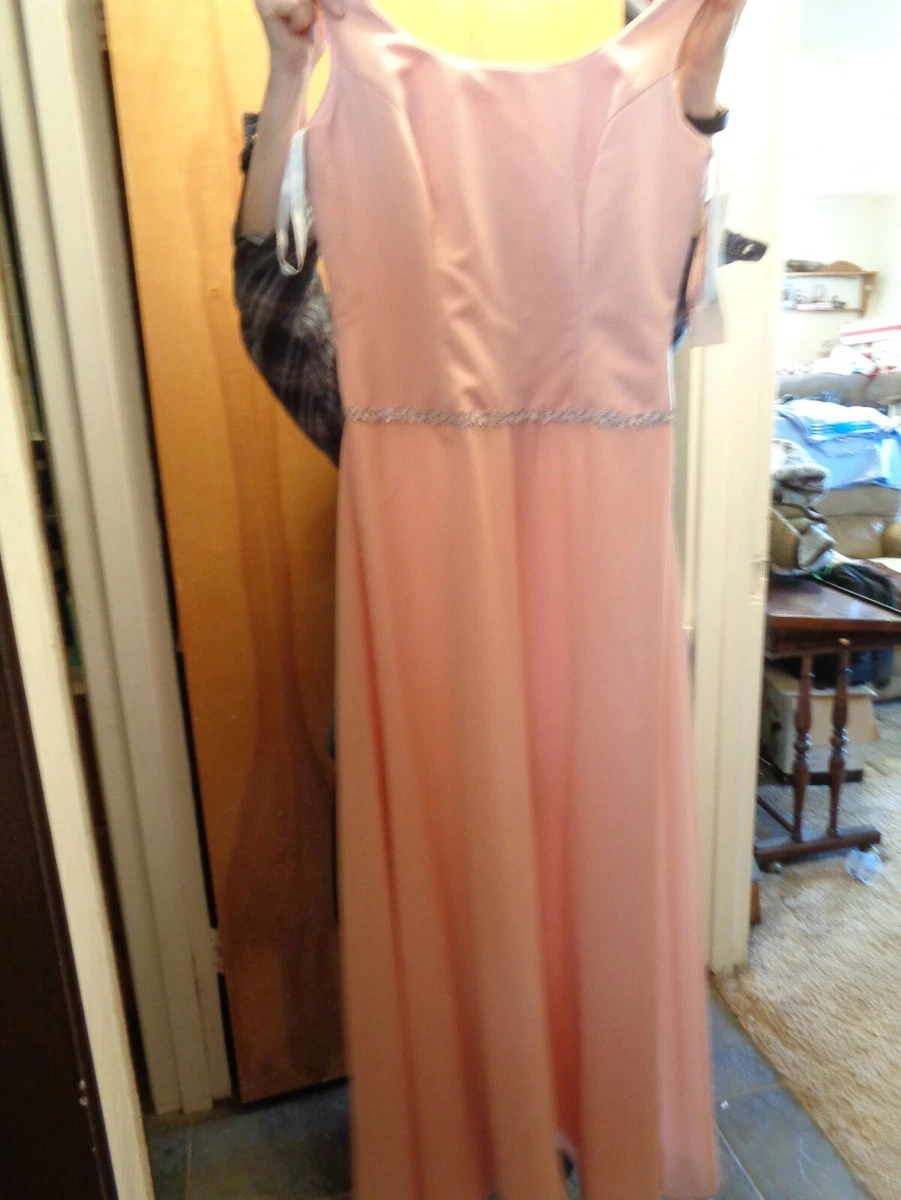 Bridesmad Alfred Angelo Desert Coral Prom Dress Mother of the Bride with Tag | eBay