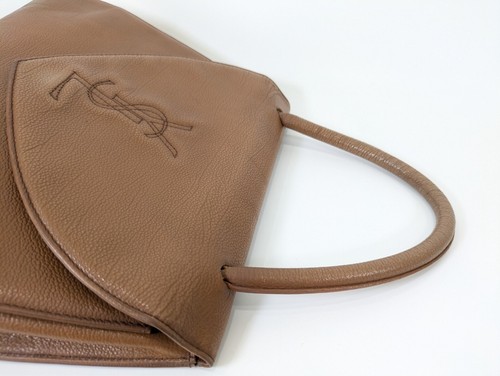 Yves Saint Laurent Handbag bag Brown Leather YSL - Picture 8 of 24