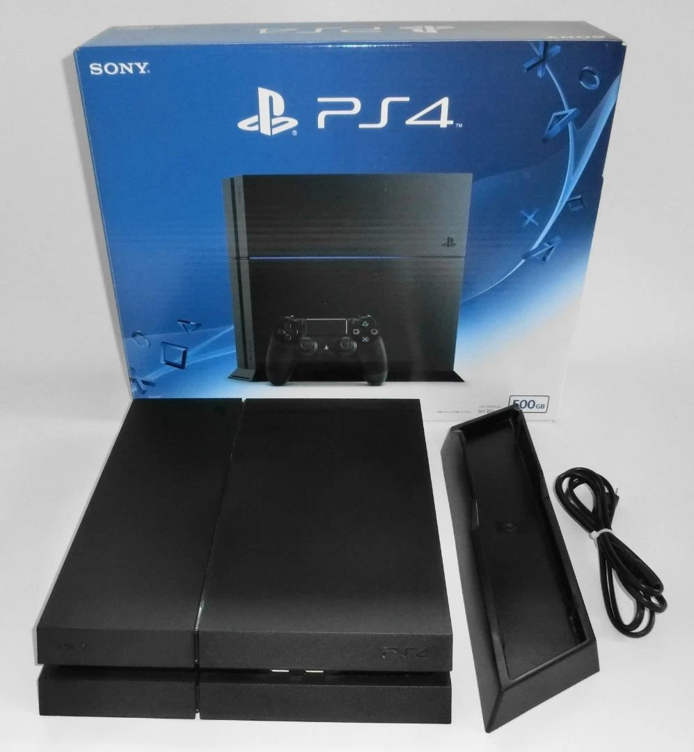 Sony PS4 Console 500GB Jet Black CUH-1200A Playstation4 used from