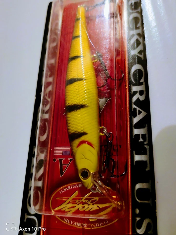 Luckycraft Slender MR Wobbler/97mm./Tiger-Perch/Seltene Farbe/  - Bild 3 von 4