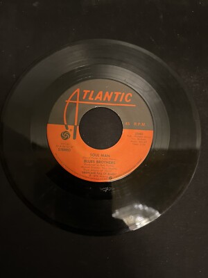 BLUES BROTHERS - Soul Man / Excusez Moi Mon Cherie - 7'' 45RPM Vinyl Record - VG+