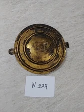 NEW HAVEN IRON CASE MANTLE CLOCK BACK DOOR